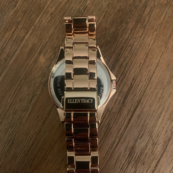 Watch by Ellen Tracy, Rose Gold, Never Worn - Picture 3 of 5
